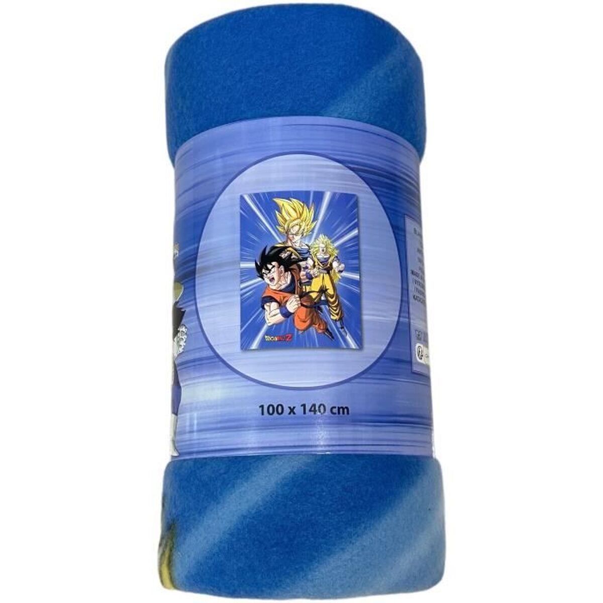 Deken Dragon Ball Multicolour dieren