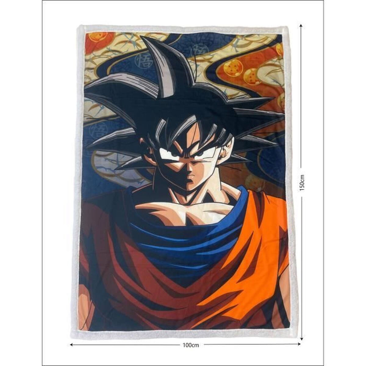 Deken Dragon Ball Oranje dieren