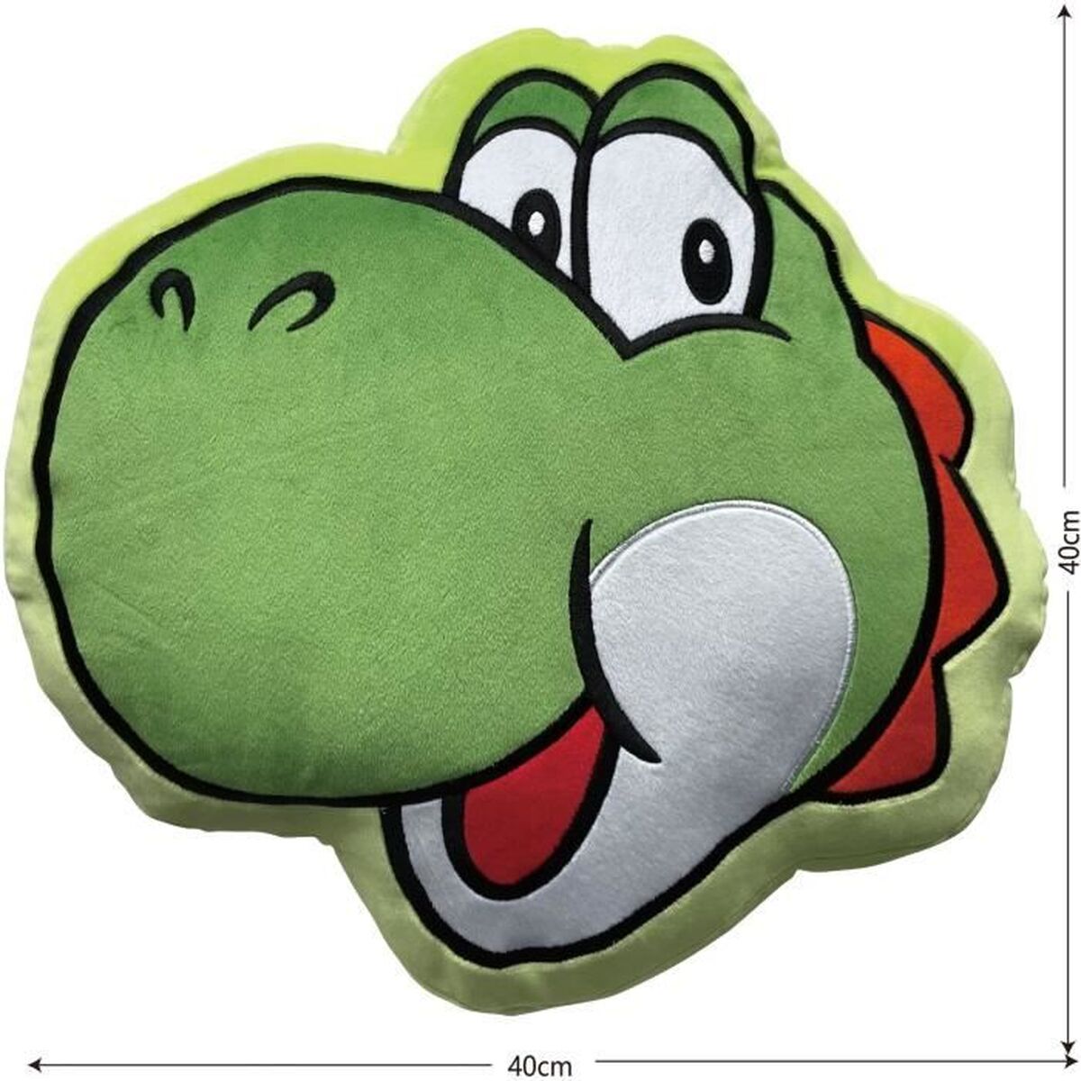 Kussen Mario Bros Groen Polyester Kinderen