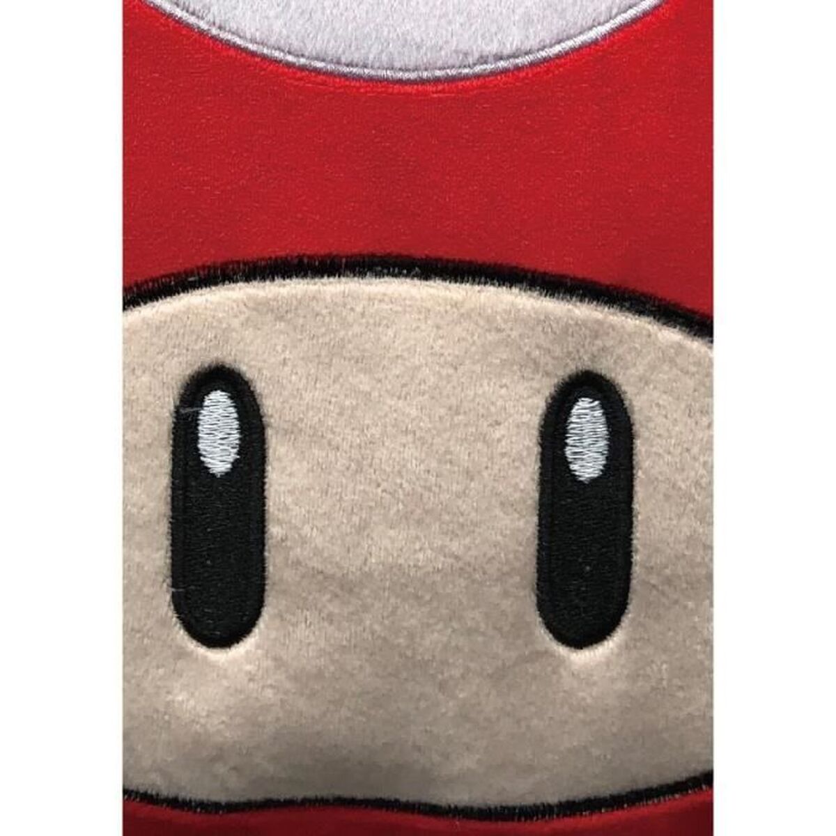 Kussen Mario Bros 43 x 3 x 43 cm Wit Rood Polyester Paddestoel