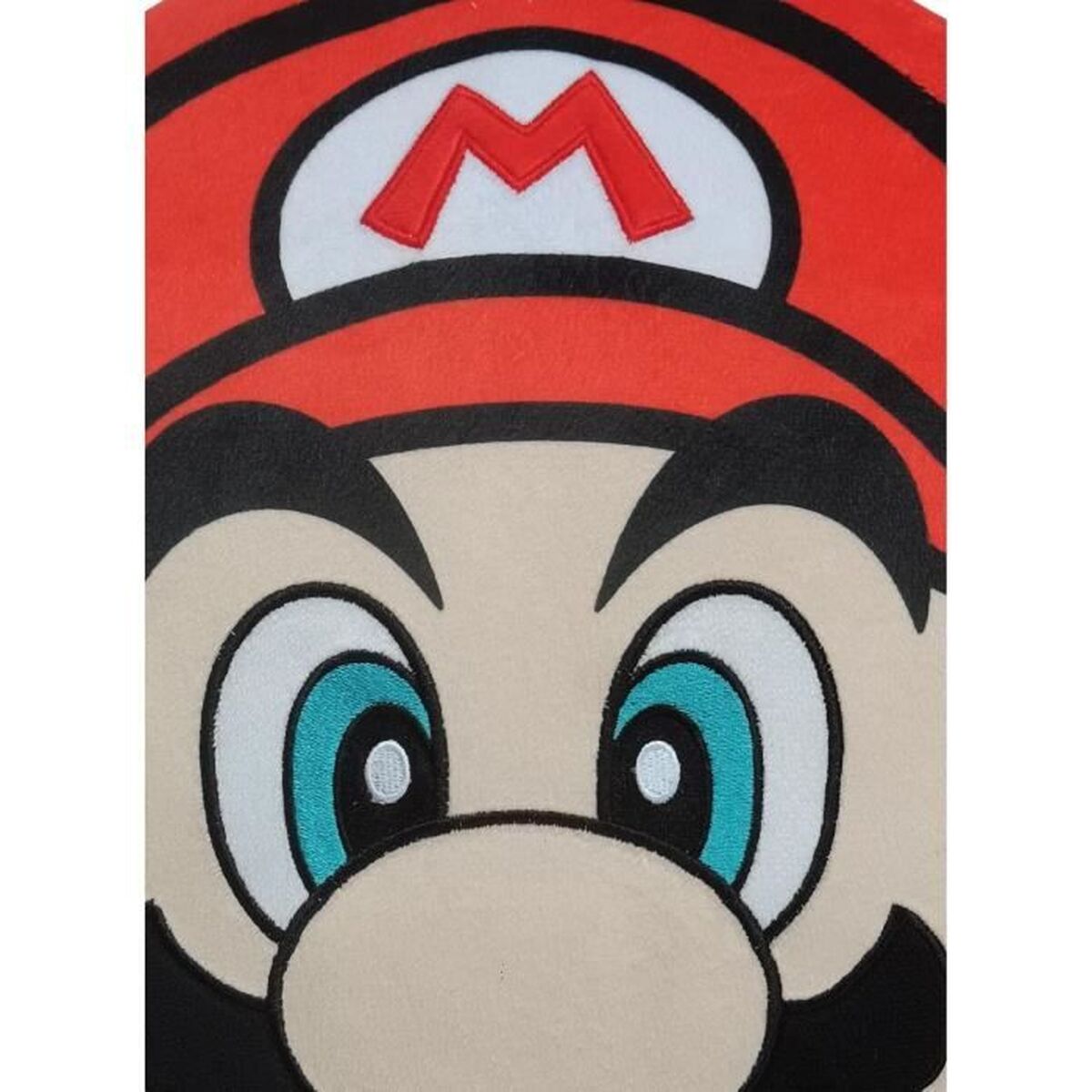 Kussen Mario Bros 41 x 3 x 41 cm Blauw Wit Bruin Zwart Rood Beige Polyester Gezicht