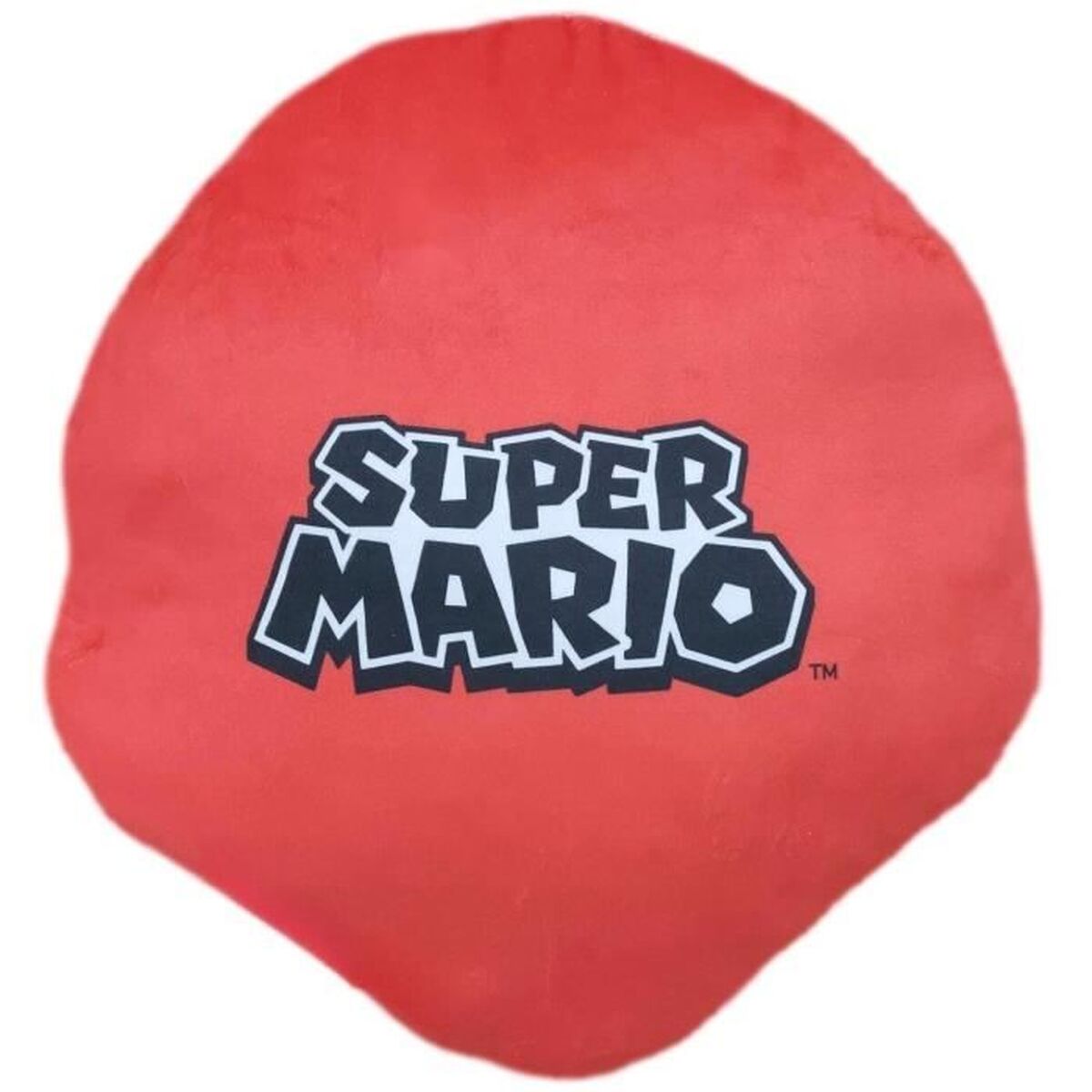 Kussen Mario Bros 41 x 3 x 41 cm Blauw Wit Bruin Zwart Rood Beige Polyester Gezicht