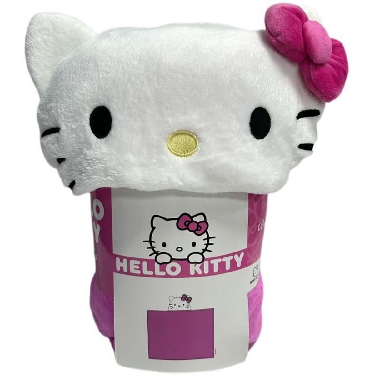 Deken Hello Kitty 22 x 11 x 34 cm Roze Dier