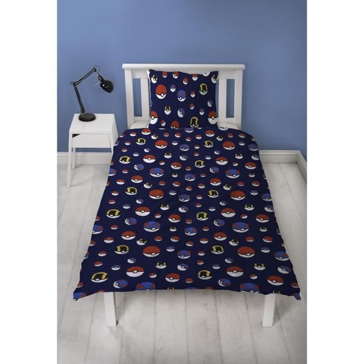 Dekbedovertrek set Pokémon 25 x 5 x 29 cm Multicolour Bed van 140 2 Onderdelen
