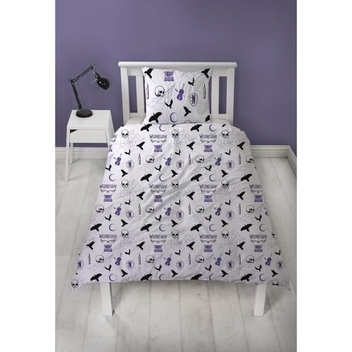 Dekbedovertrek set Wednesday Multicolour Bed van 140 2 Onderdelen
