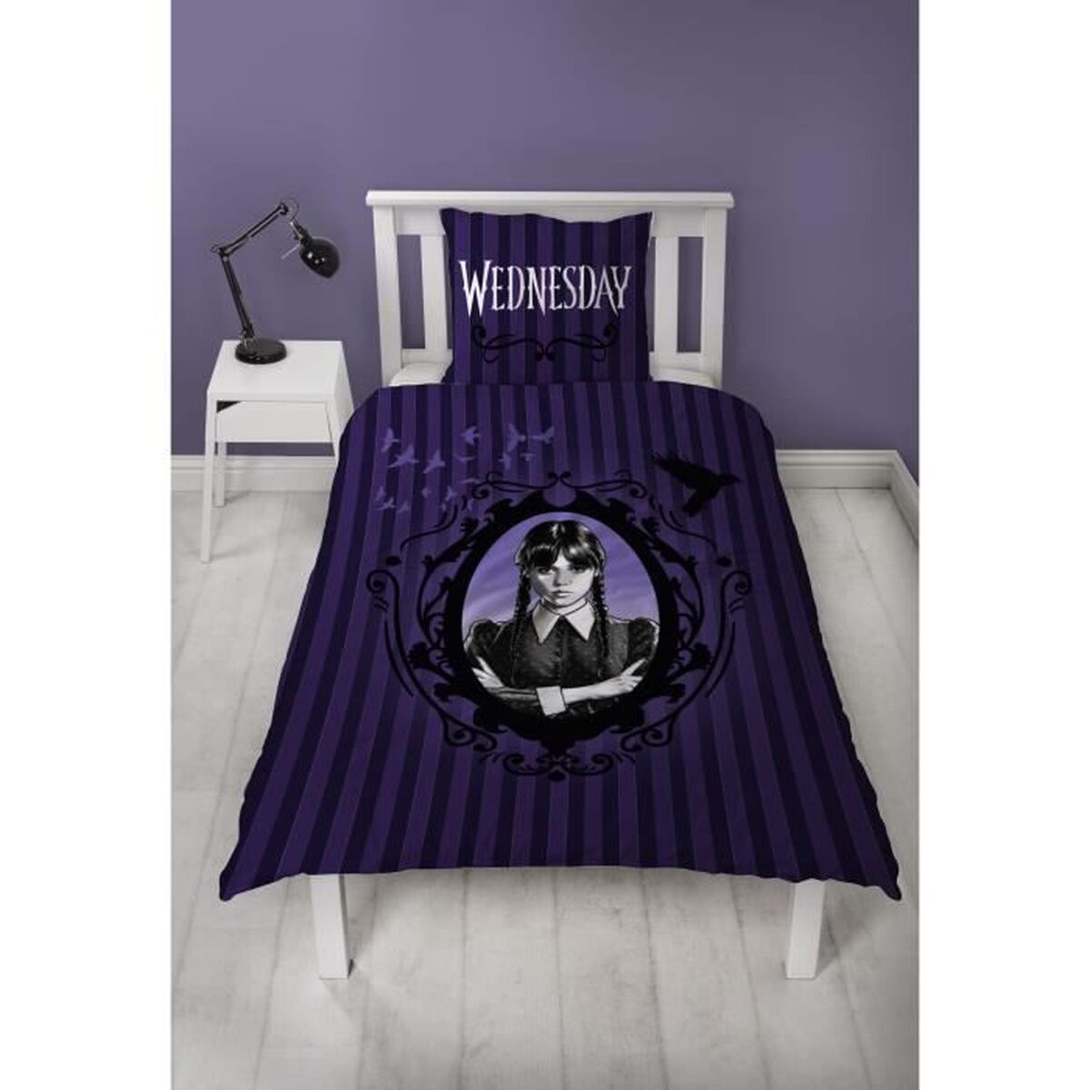 Dekbedovertrek set Wednesday Multicolour Bed van 140 2 Onderdelen