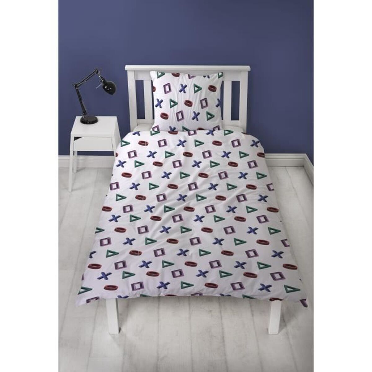 Dekbedovertrek set Playstation Multicolour Bed van 140 2 Onderdelen