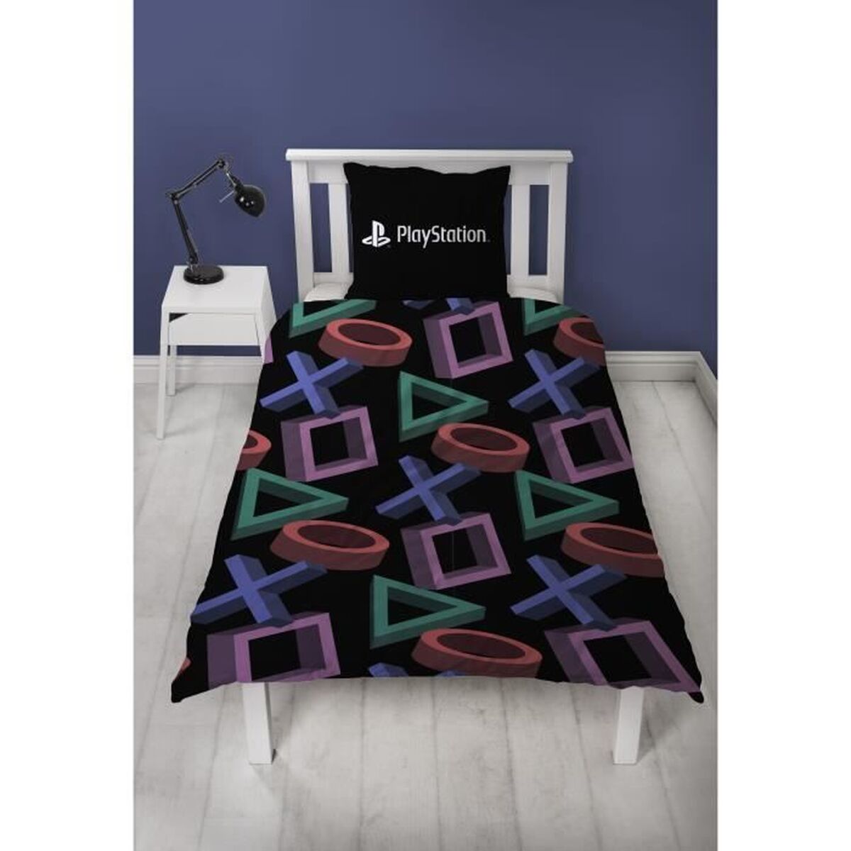 Dekbedovertrek set Playstation Multicolour Bed van 140 2 Onderdelen
