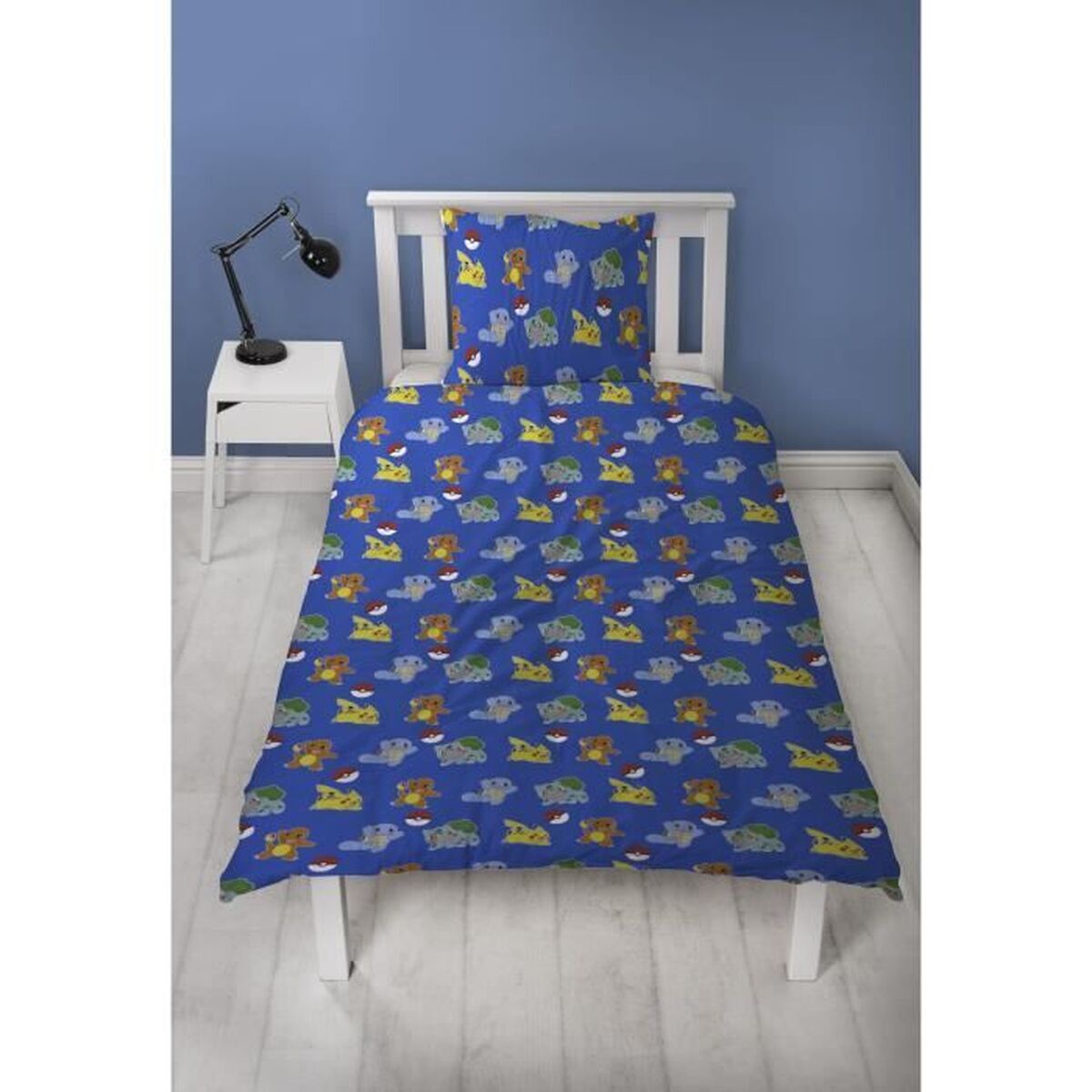 Dekbedovertrek set Pokémon Multicolour Bed van 140 2 Onderdelen