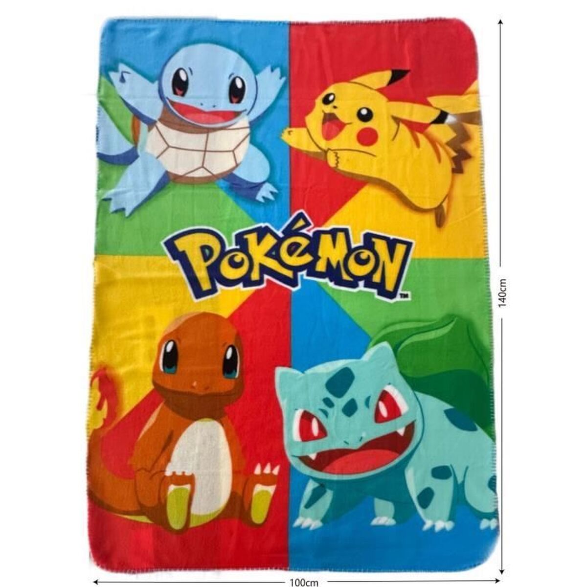 Deken Pokémon Multicolour dieren