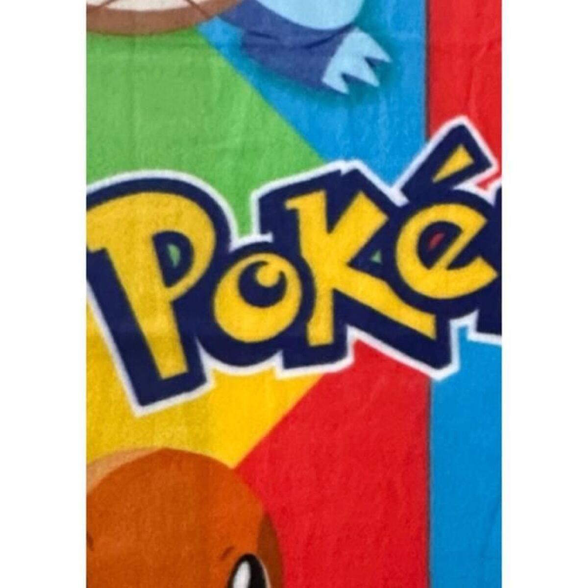 Deken Pokémon Multicolour dieren