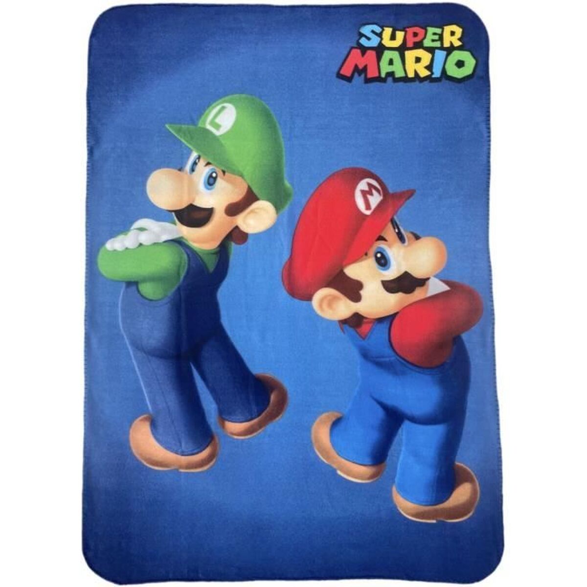 Deken Mario Bros 25 x 7 x 13 cm Multicolour dieren