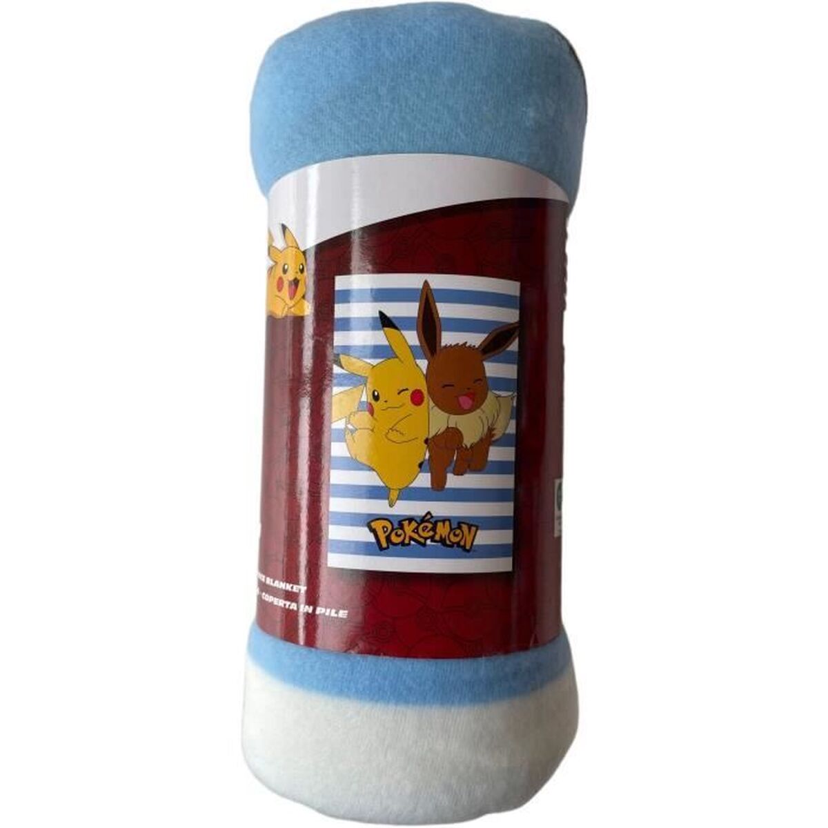 Deken Pokémon 25 x 7 x 13 cm Multicolour dieren