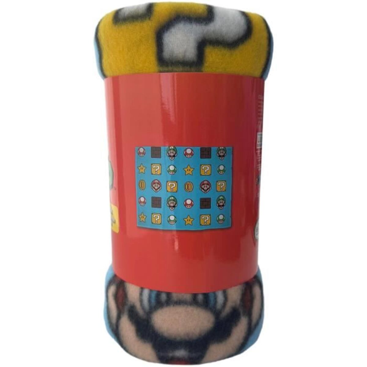 Deken Mario Bros Multicolour Schotse ruit