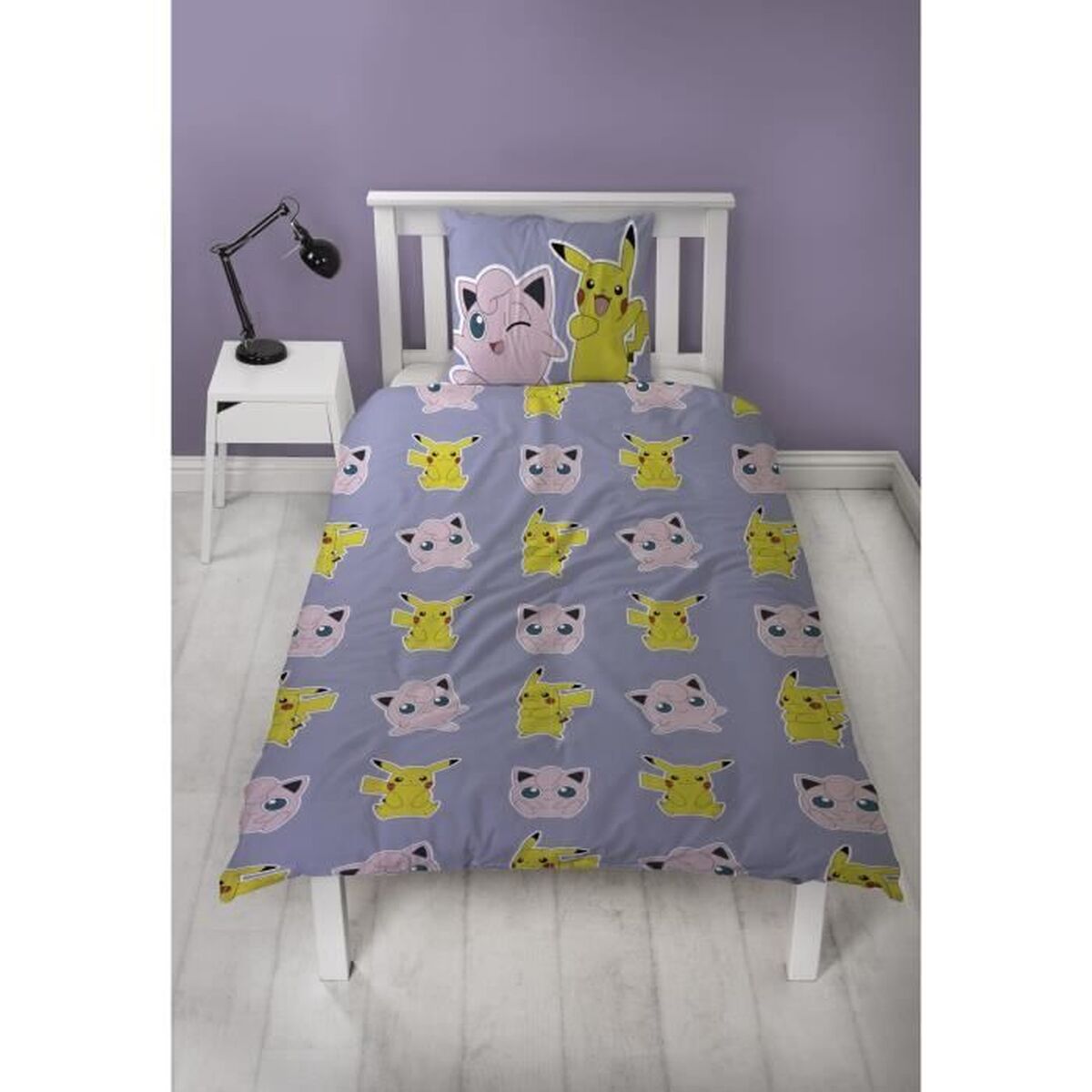 Dekbedovertrek set Pokémon 25 x 4 x 30 cm Multicolour Bed van 140 2 Onderdelen
