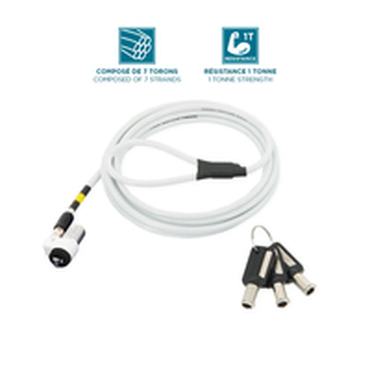 Picture of Security Cable Mobilis 001325 1,8 m