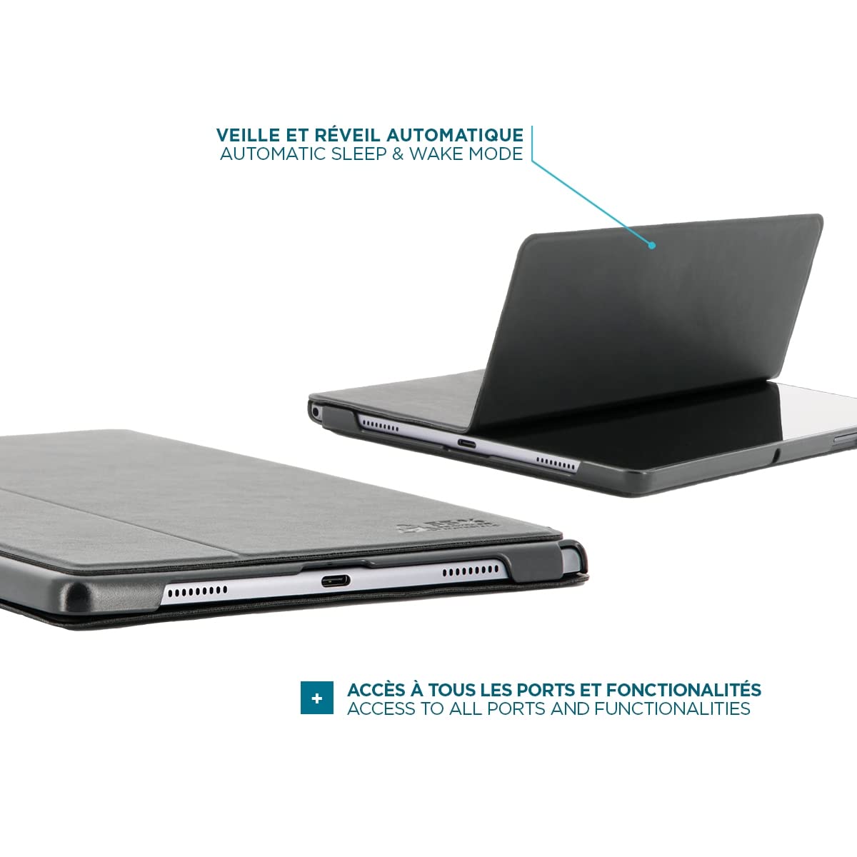 Obrazek Tablet cover Mobilis 068002 Black