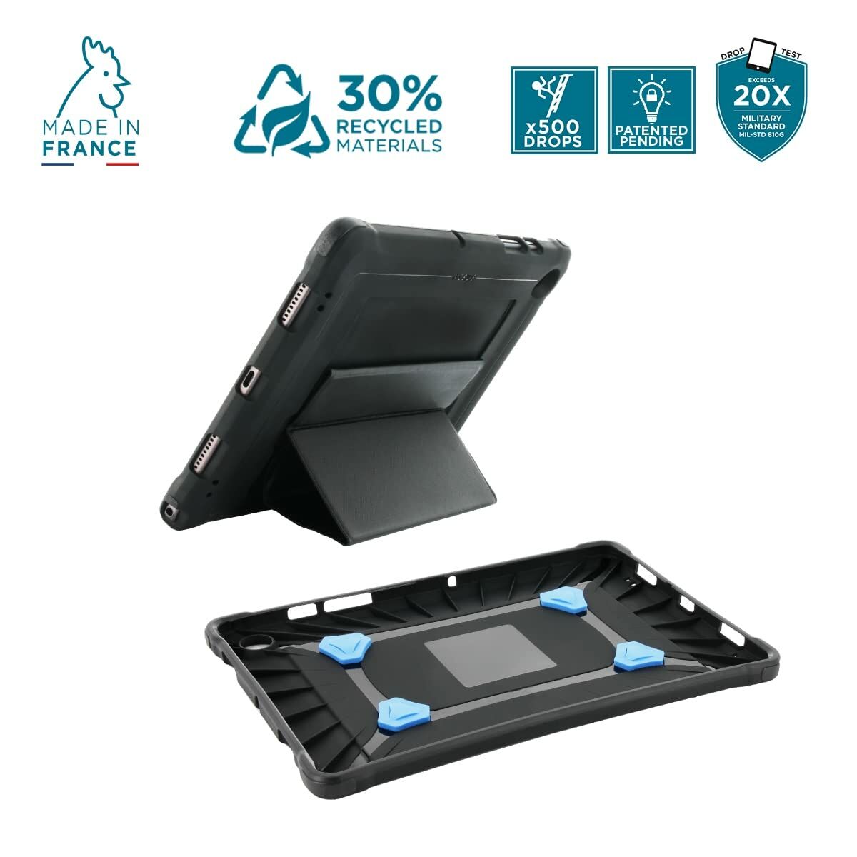Afbeeldingen van Tablet cover Mobilis 053019 Black iPad