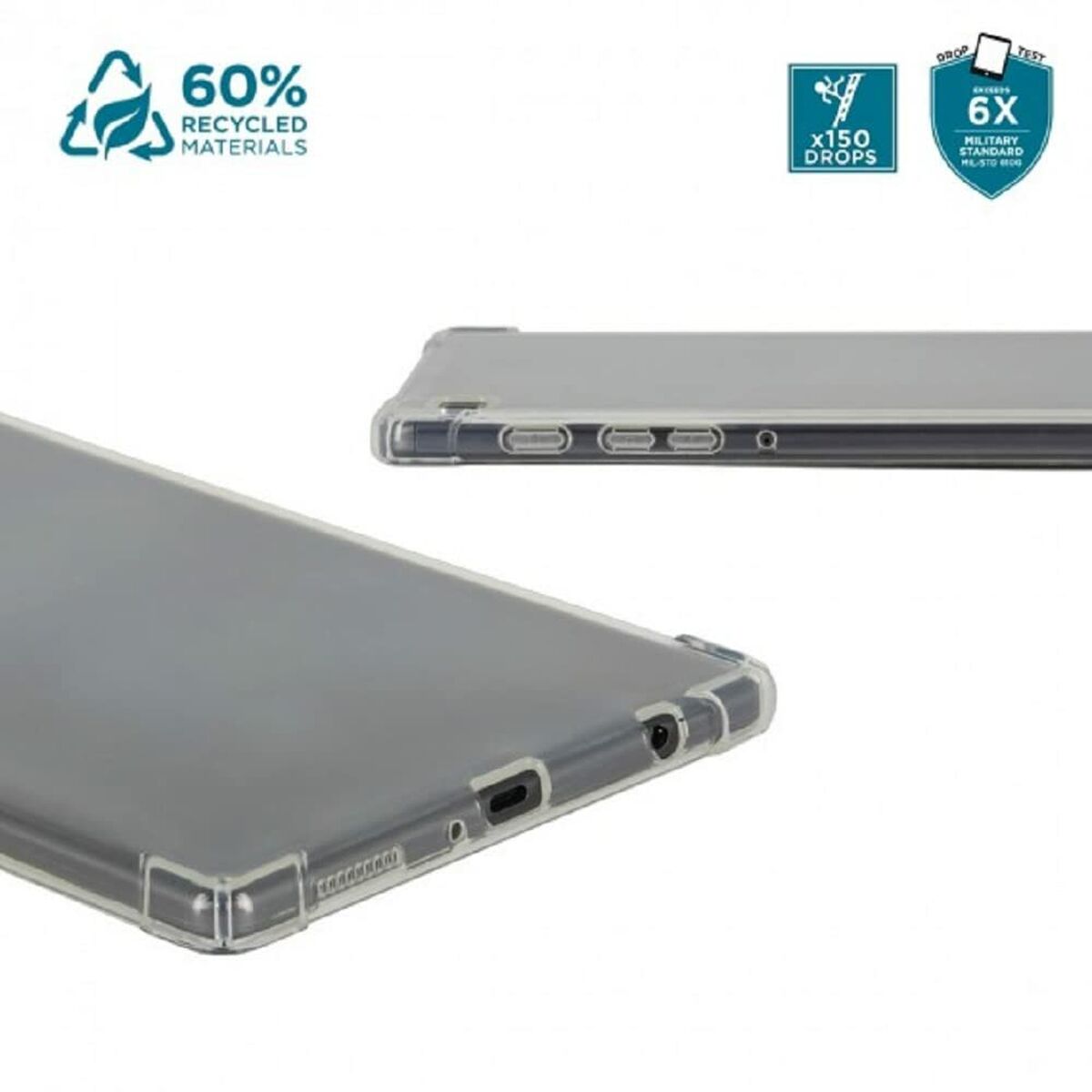Afbeeldingen van Tablet cover Mobilis R Series IPAD 10th Transparent 10,9"