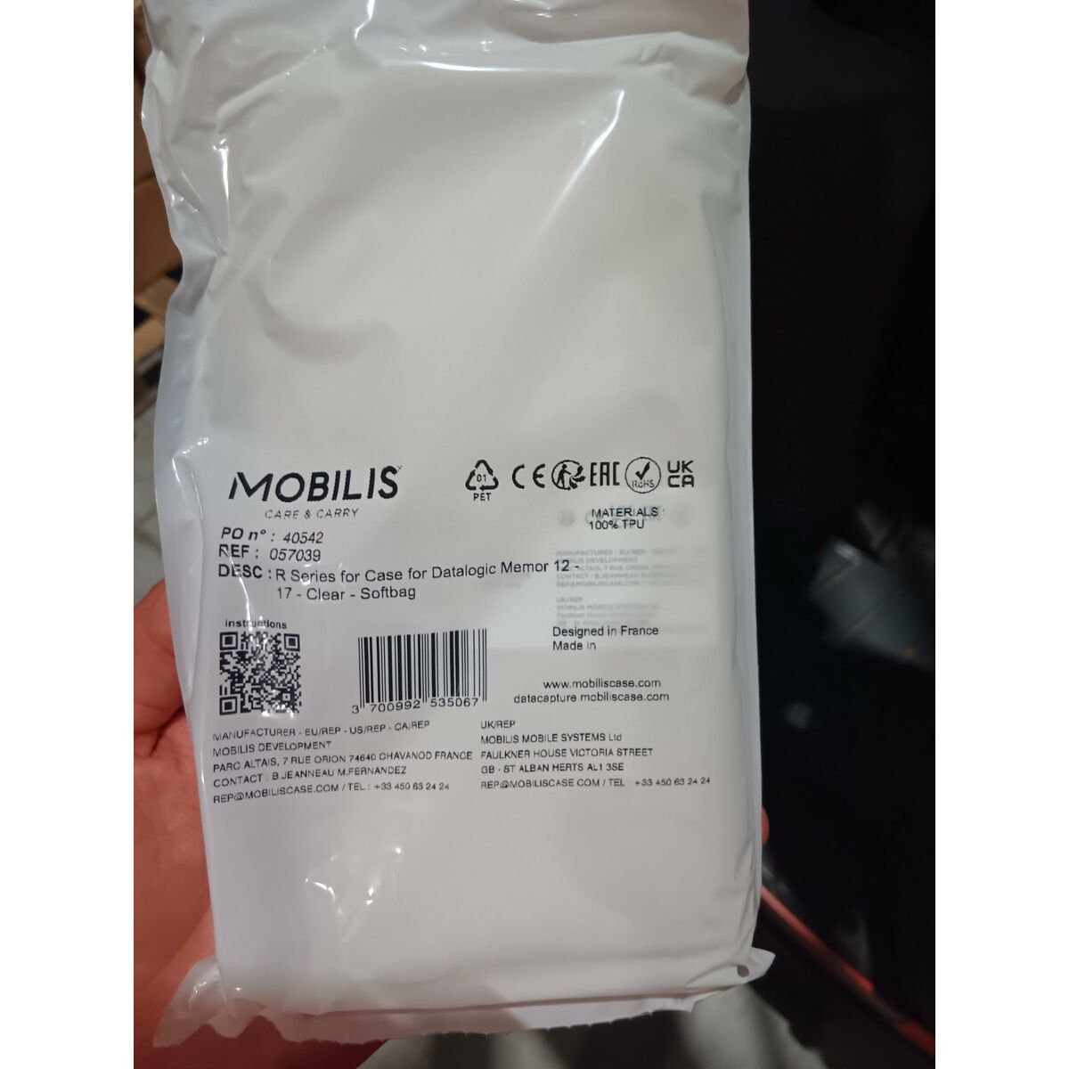 Bild von Mobile cover Mobilis 057039 Transparent