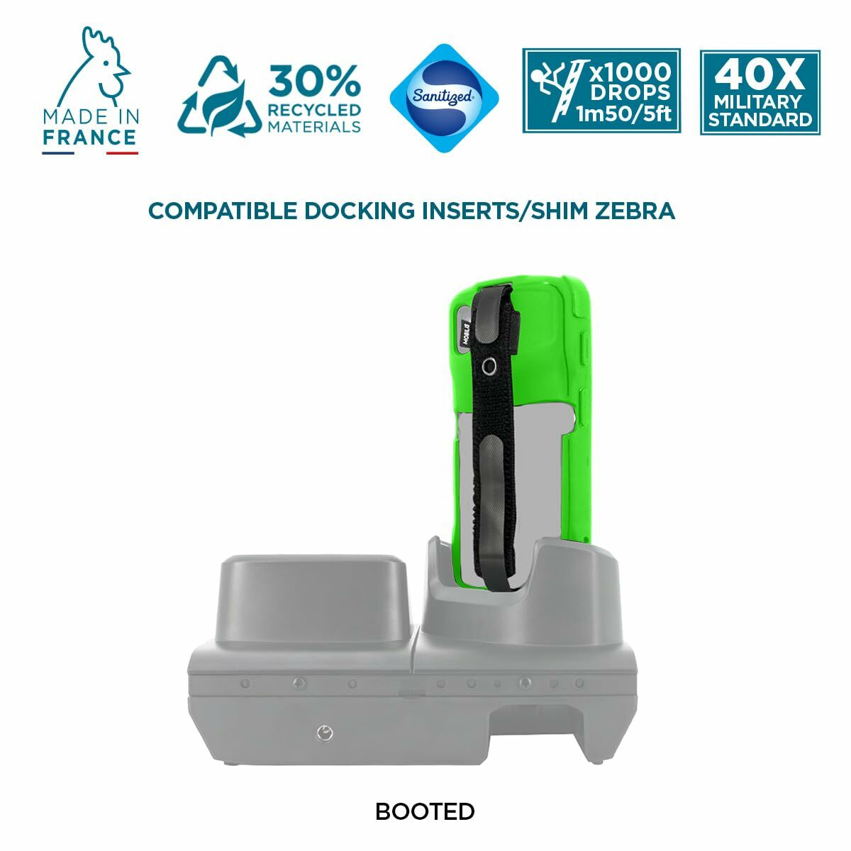 Picture of Coaxial TV Antenna Cable Mobilis 052063 Green