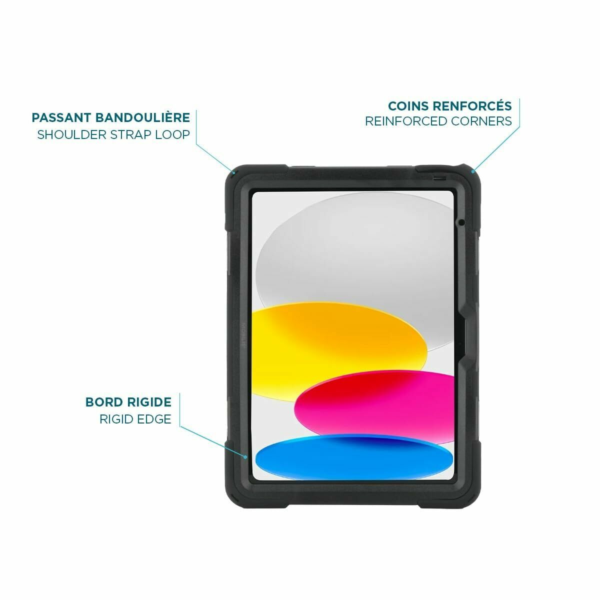 Afbeeldingen van Tablet cover Mobilis Black