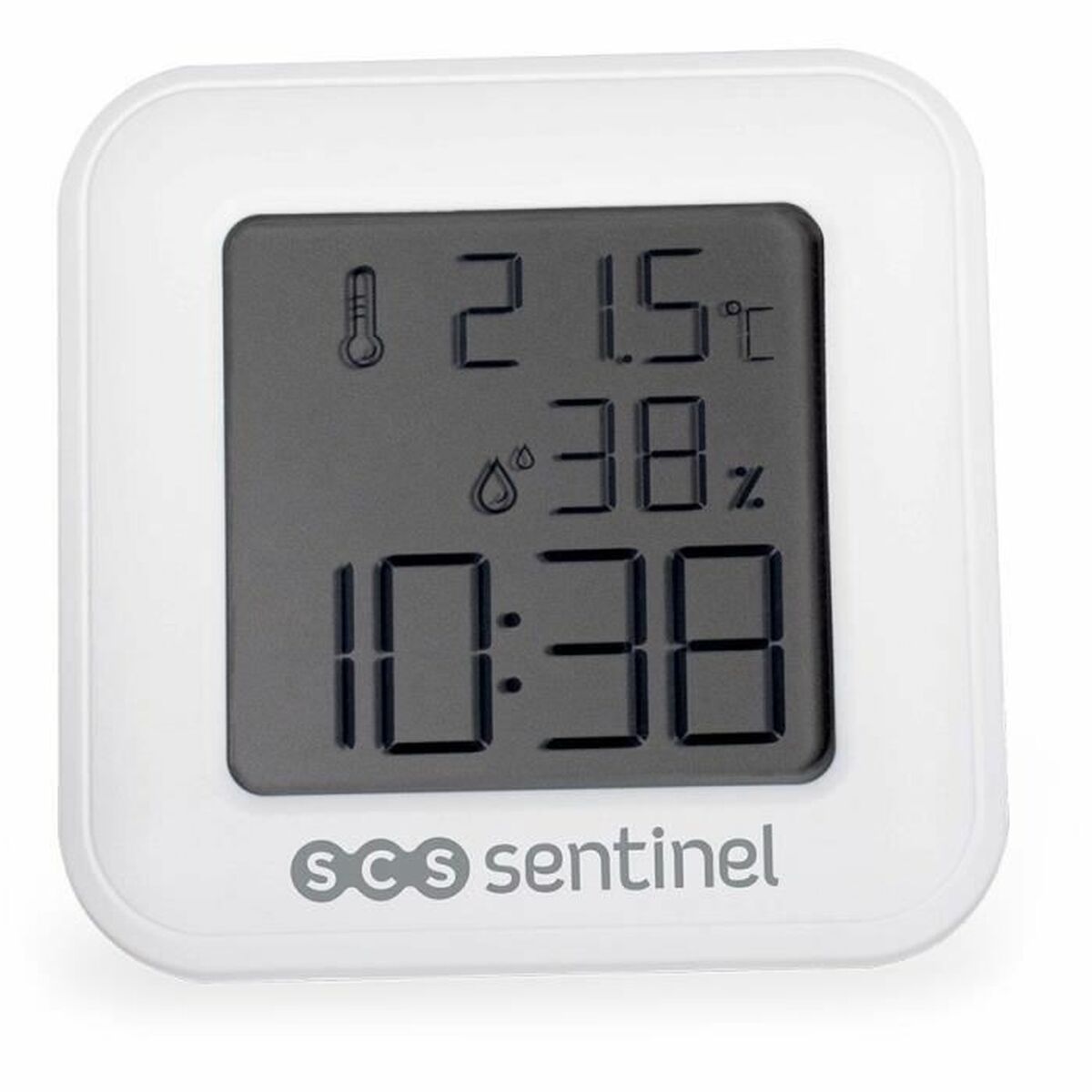 Thermo hygrometer SCS SENTINEL ThermoHygro White, view 2