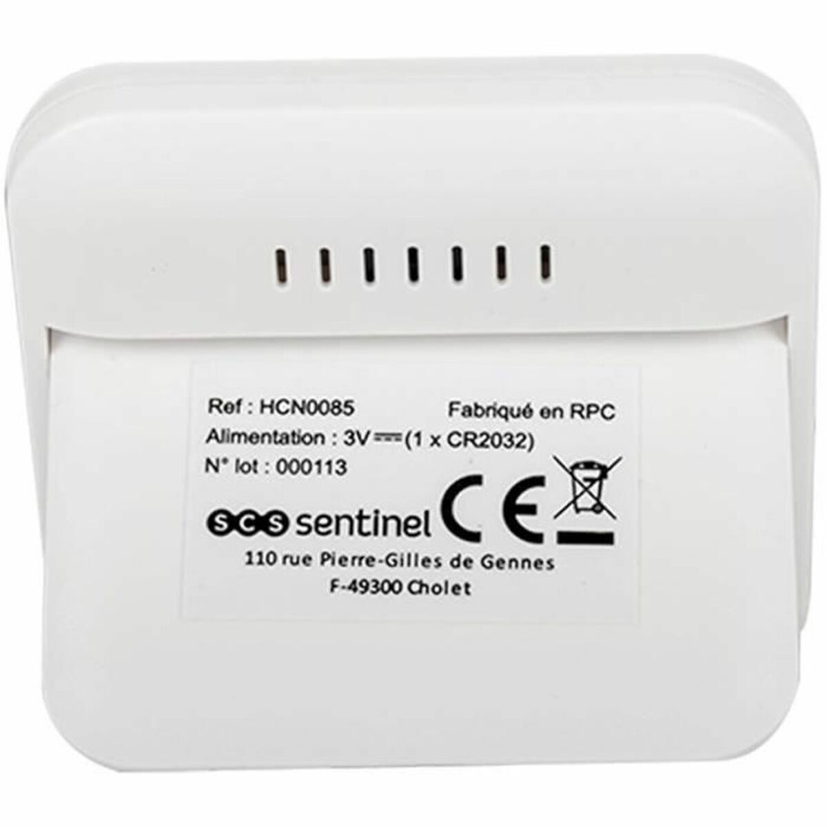 Thermo hygrometer SCS SENTINEL ThermoHygro White, view 6