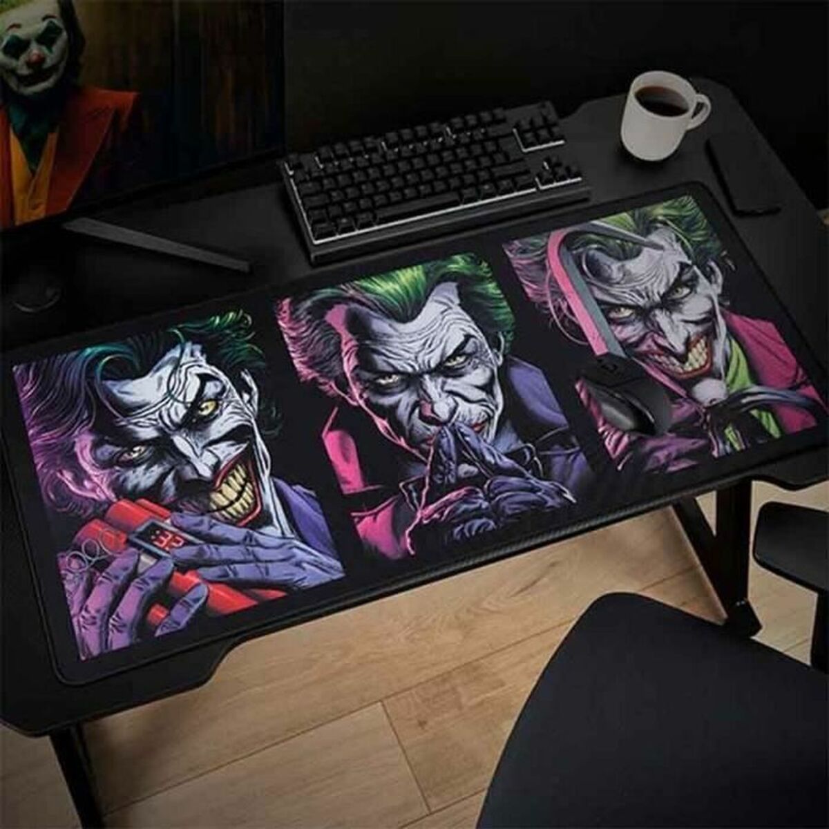 Afbeeldingen van Mouse Mat Subsonic Joker Vert