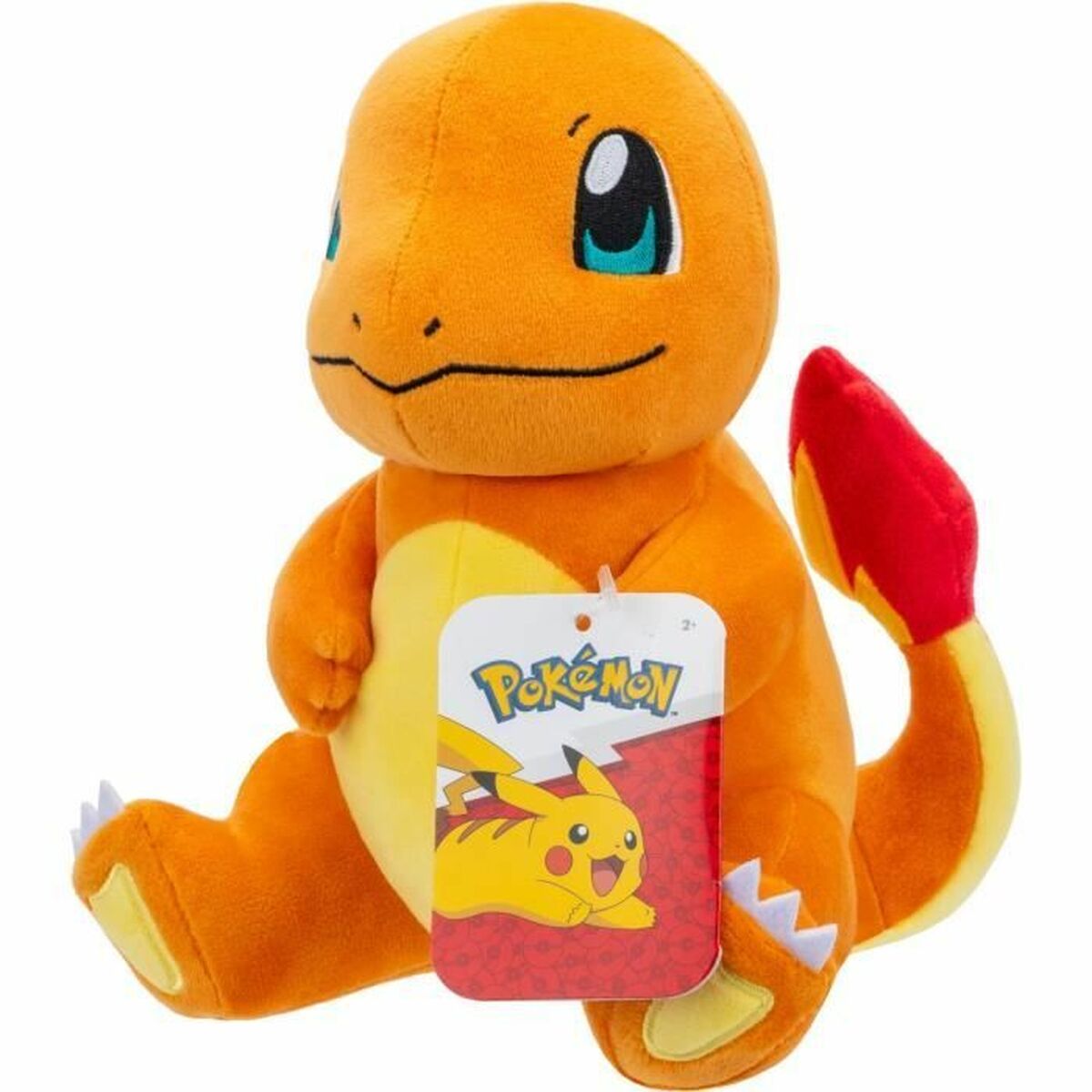 Fuzzy Pokémon Charmander Plush Toy 20 cm - Blød polypropylene Stofdyr