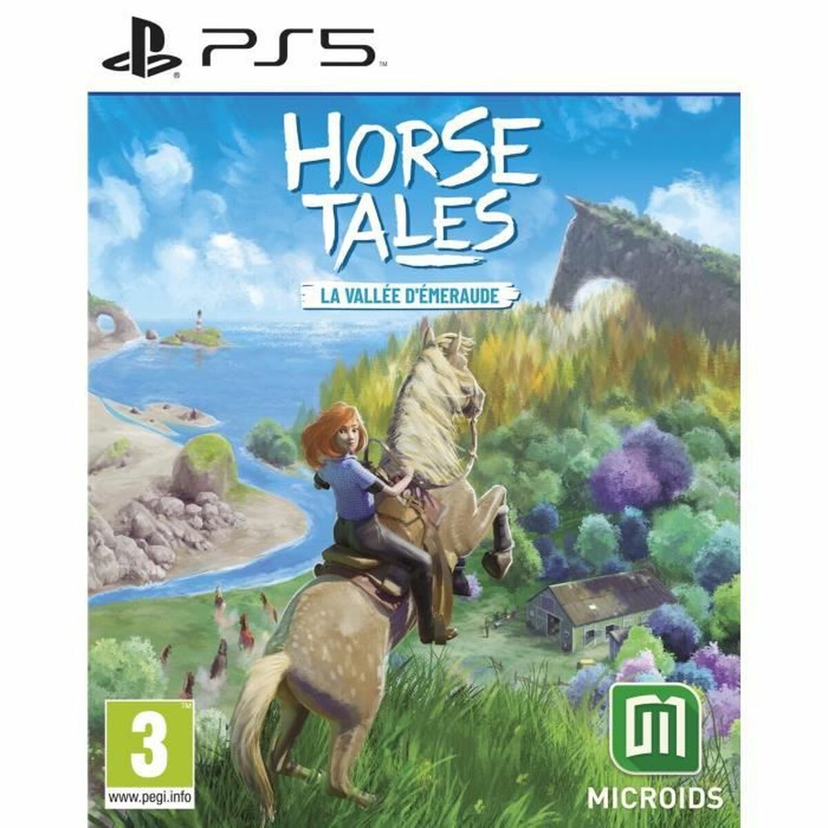 Jeu vidéo PlayStation 5 Microids Horse Tales: La Vallée d'Émeraude