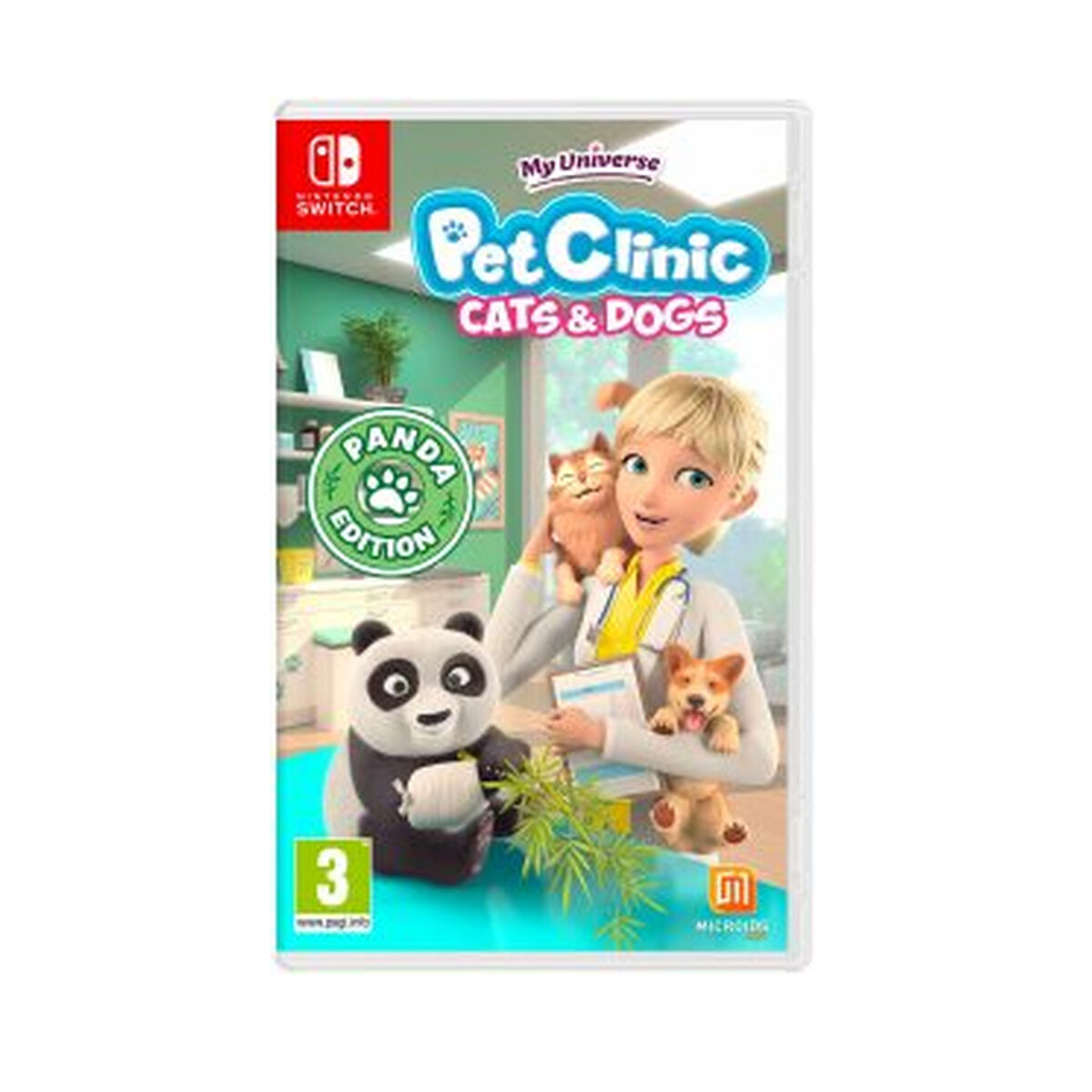 Jeu vidéo pour Switch Microids My Universe: PetClinic Cats & Dogs - Panda Edition