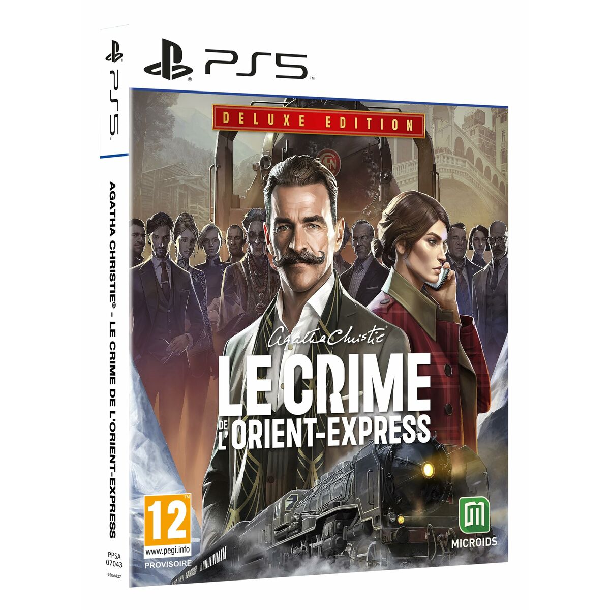 Jeu vidéo PlayStation 5 Microids Agatha Cristie: Le Crime de l'Orient Express - Deluxe Edition (FR)