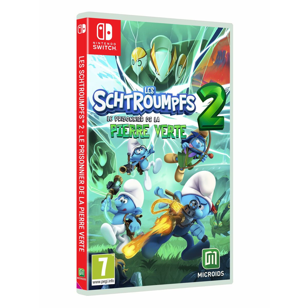 Jeu vidéo pour Switch Microids The Smurfs 2 - The Prisoner of the Green Stone (FR)