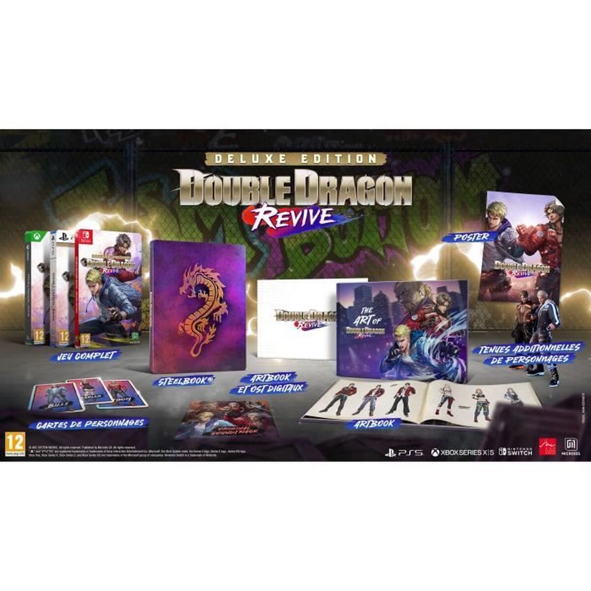 Picture of Video game for Switch Microids Double Dragon Revive [Deluxe Edition]