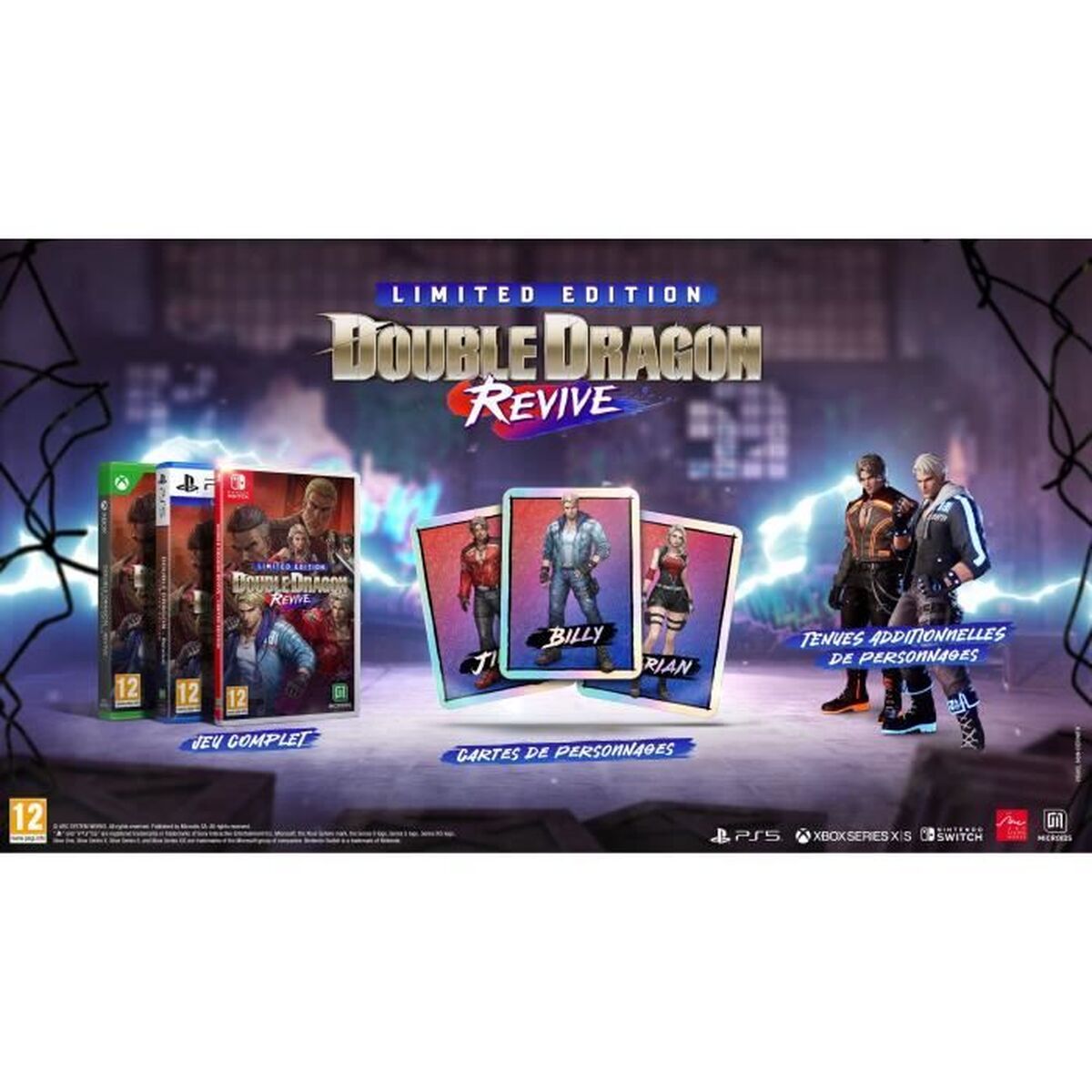 Picture of Video game for Switch Microids Double Dragon Revive - Limited Edition