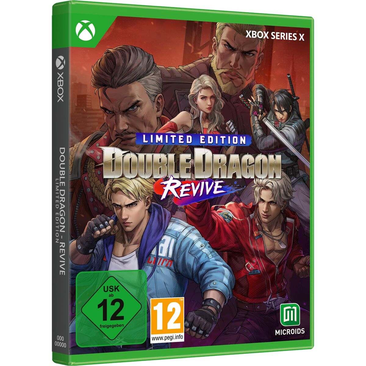 Picture of Xbox Series X Video Game Microids Double Dragon Revive Limited Edition
