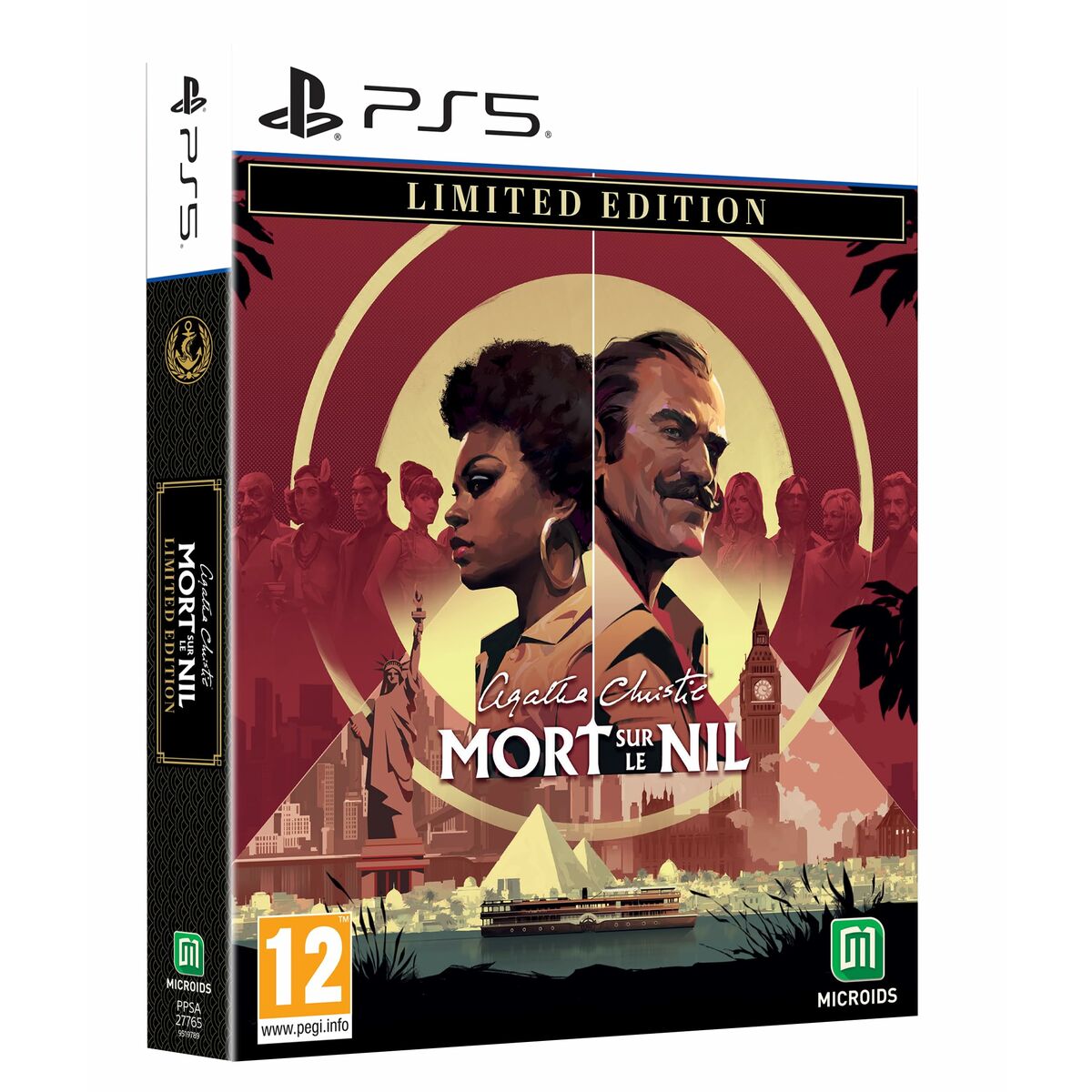 Picture of PlayStation 5 Video Game Microids Agatha Christie - Mort sur le Nil