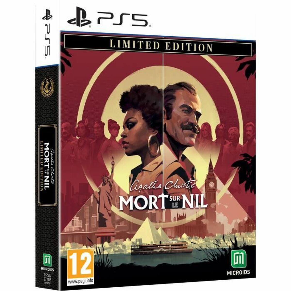 Picture of PlayStation 5 Video Game Microids Agatha Christie - Mort sur le Nil