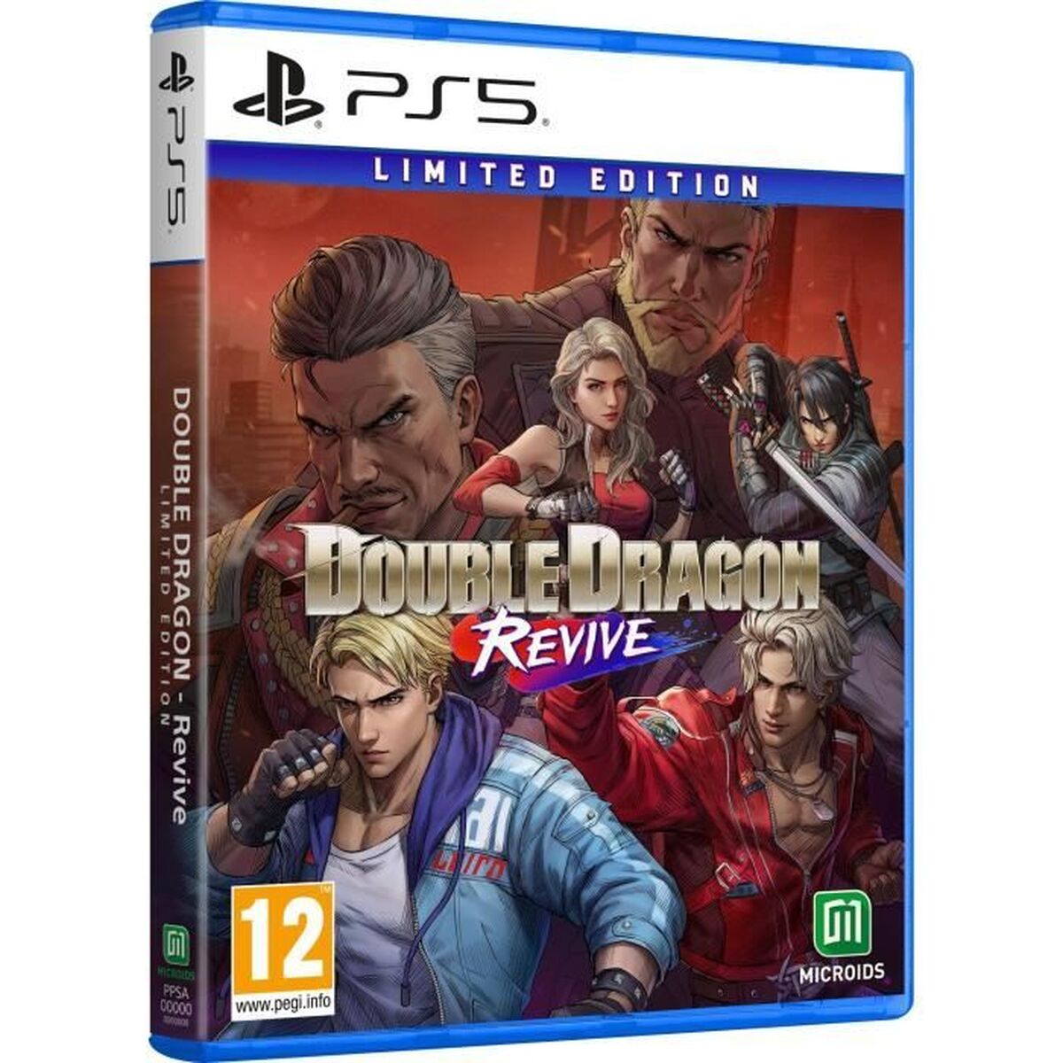 PlayStation 5 Video Game Microids Double Dragon Revive Limited Edition Picture of PlayStation 5 Video Game Microids Double Dragon Revive Limited Edition