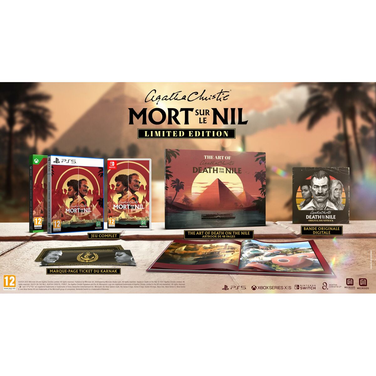 Afbeeldingen van Xbox Series X Video Game Microids Agatha Christie - Mort sur le Nil