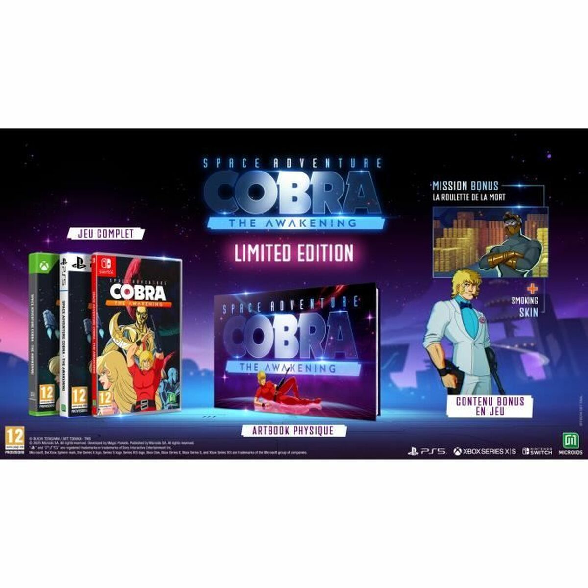 Xbox Series X Video Game Microids Cobra The Awakening