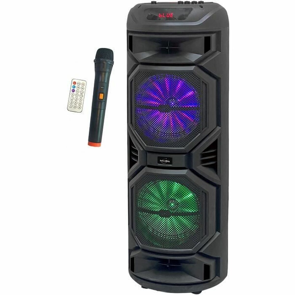 Afbeeldingen van Portable Bluetooth Speakers Inovalley HP59-XXL Black 800 W