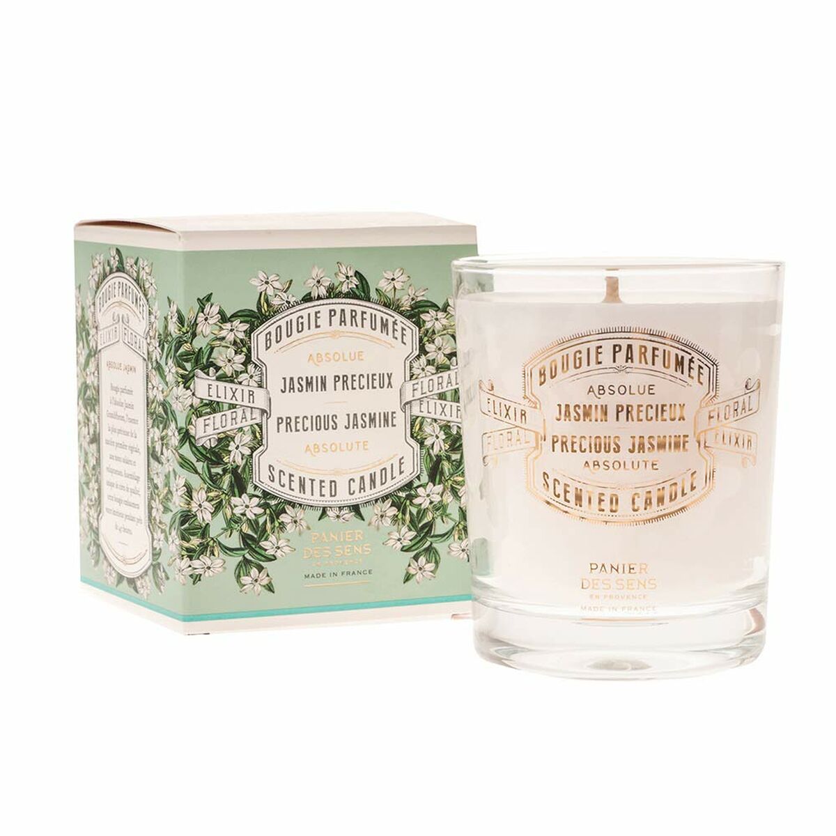 Bougie Parfumée Panier des Sens Precious Jasmine (180 ml)