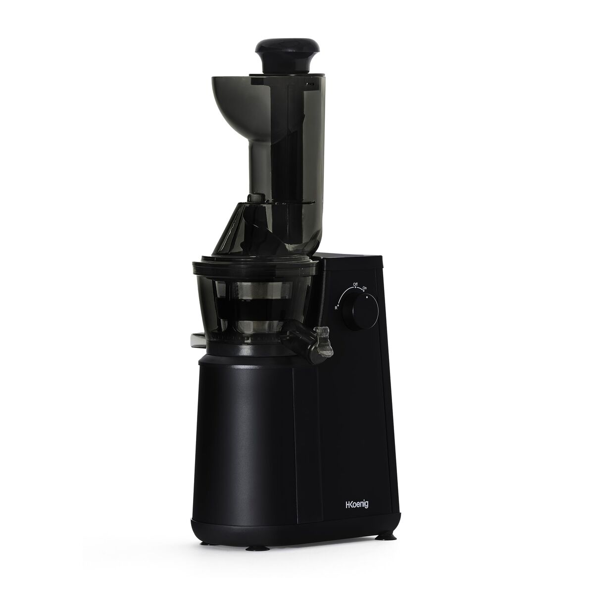 Elektrische juicer Hkoenig Vitamin+ GSX24 Zwart Grijs 400 W 1 L