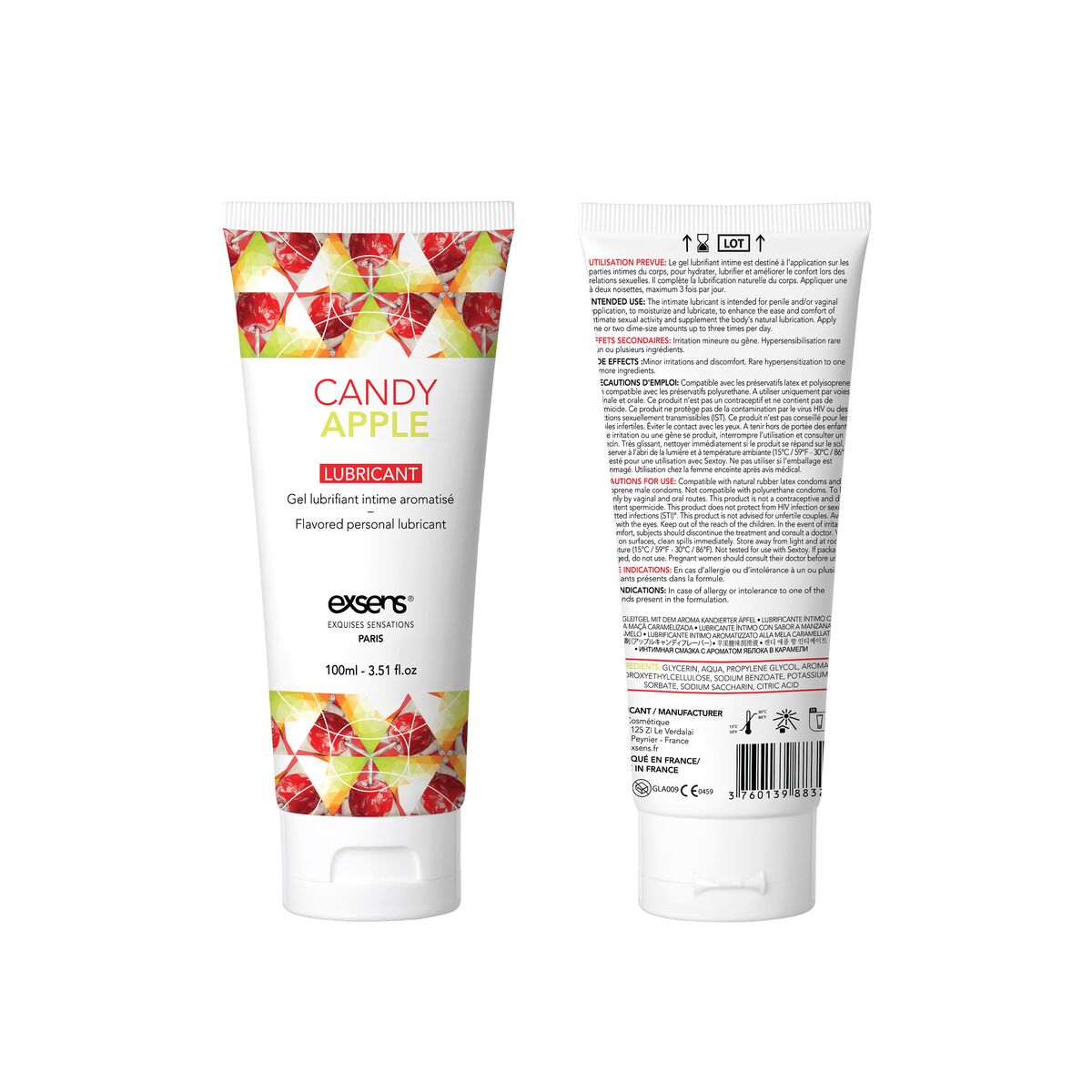 Lubrikační gel Lubricant Exsens 100 ml