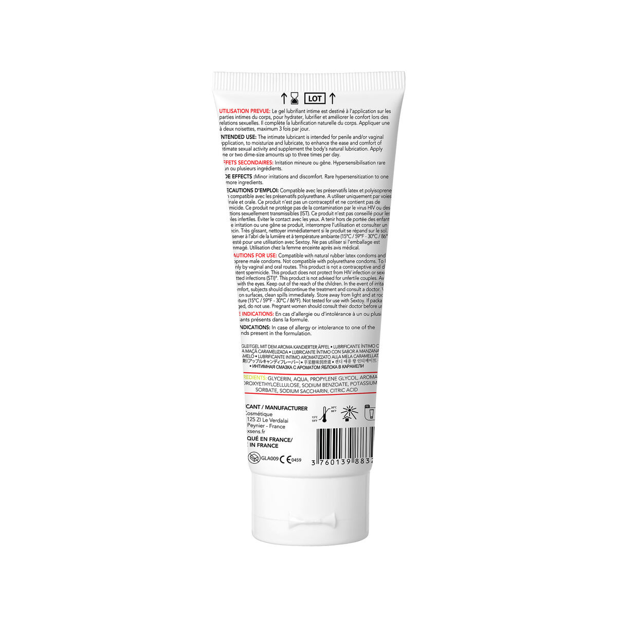 Lubrikační gel Lubricant Exsens 100 ml