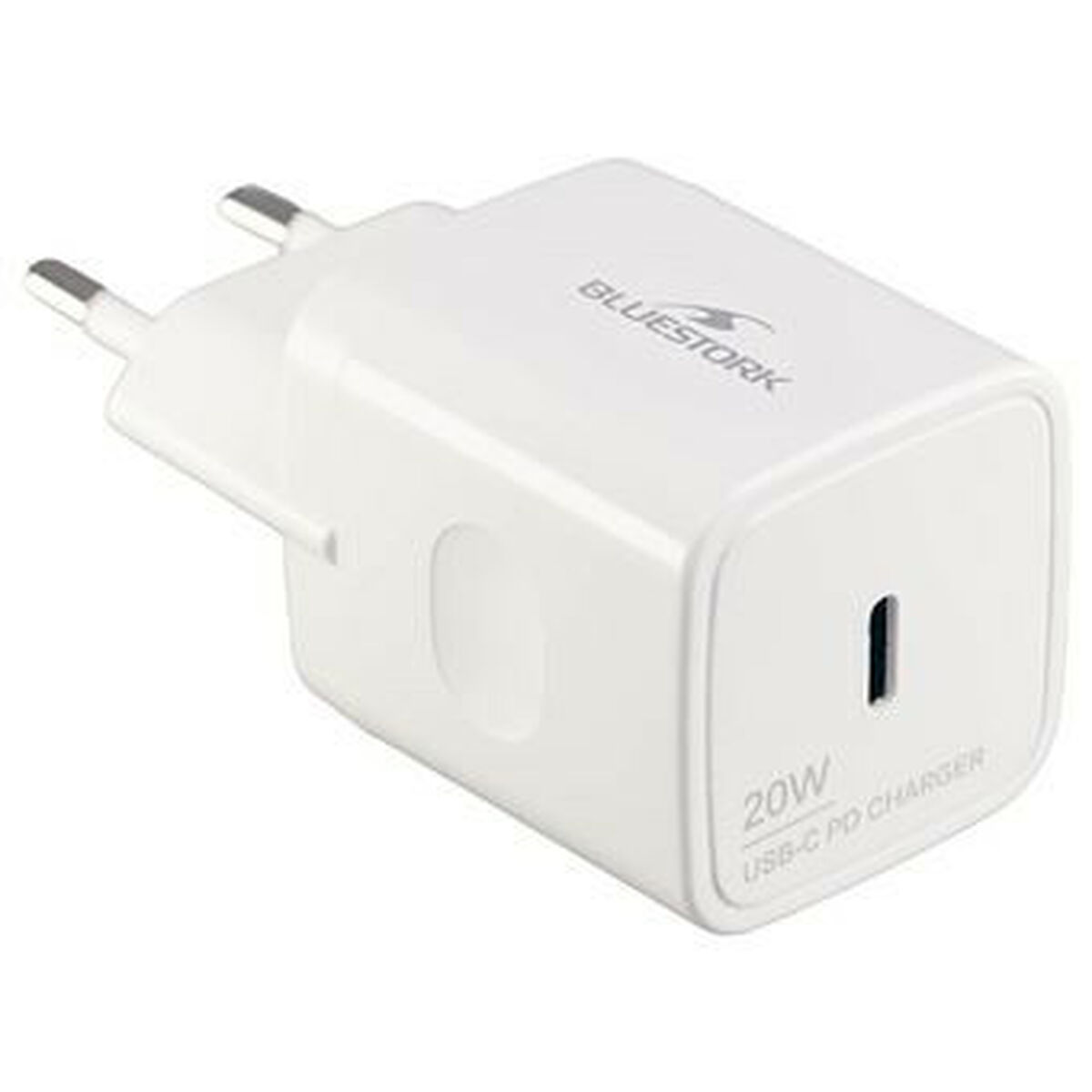 Afbeeldingen van Wall Charger Bluestork PW-NB-20-C White