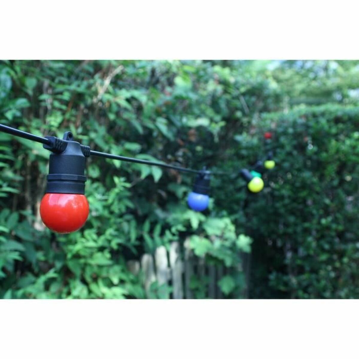 LED-lichtkrans Zwart Multicolour 5 m LED
