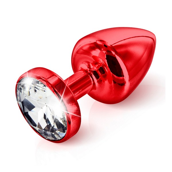 Anni Butt Plug Rond Rouge 25 mm Diogol 70208